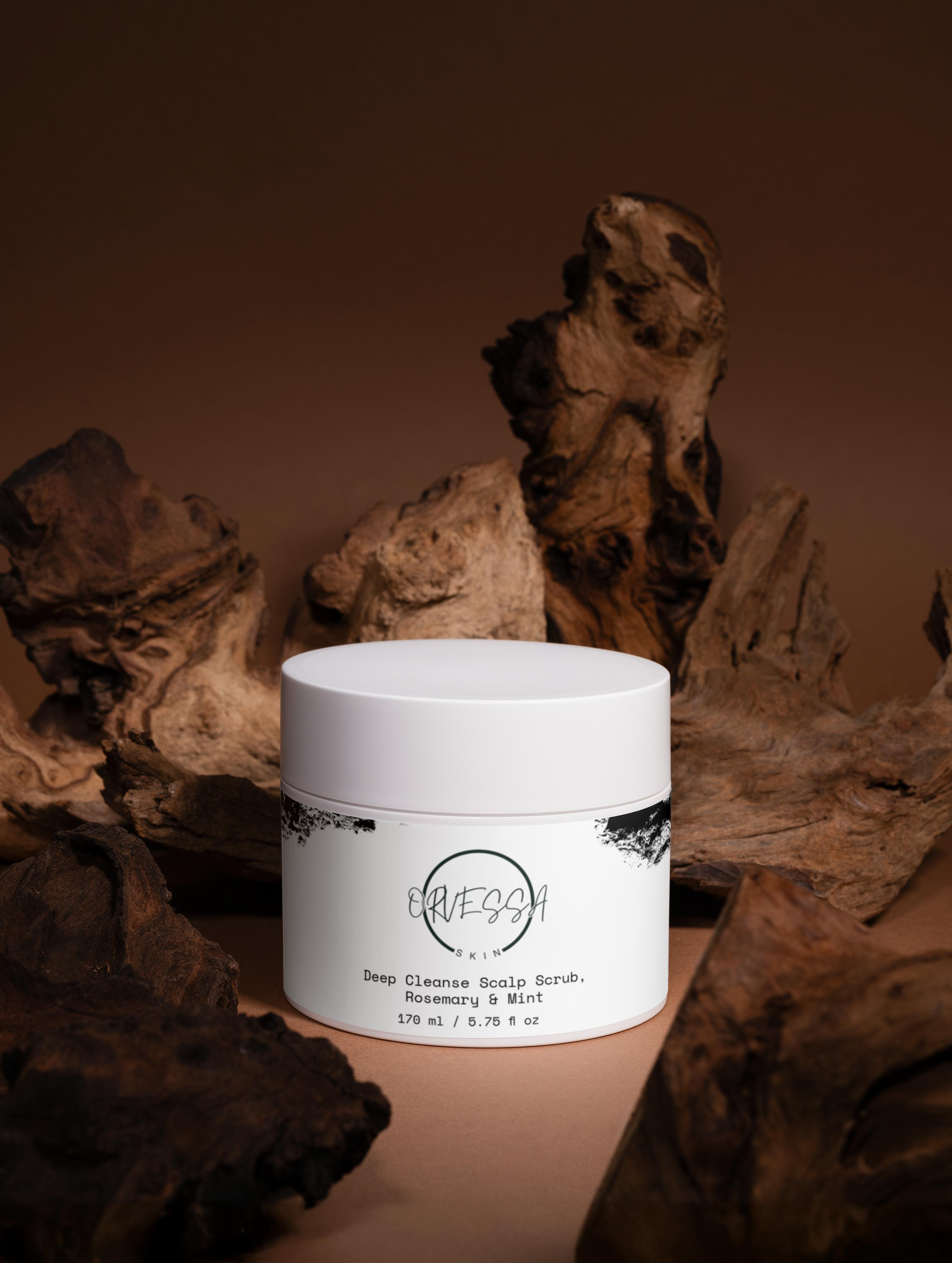 Deep Cleanse Scalp Scrub, Rosemary & Mint